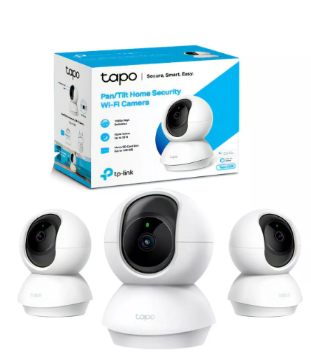 Cámara de seguridad TP-Link Tapo C200 V1 Tapo Smart con resolución 2MP visión nocturna incluida color blanco